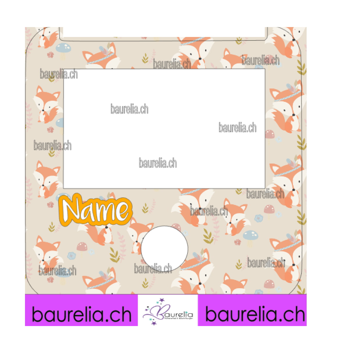 Schutzfolie Tigerbox Fuchs 2