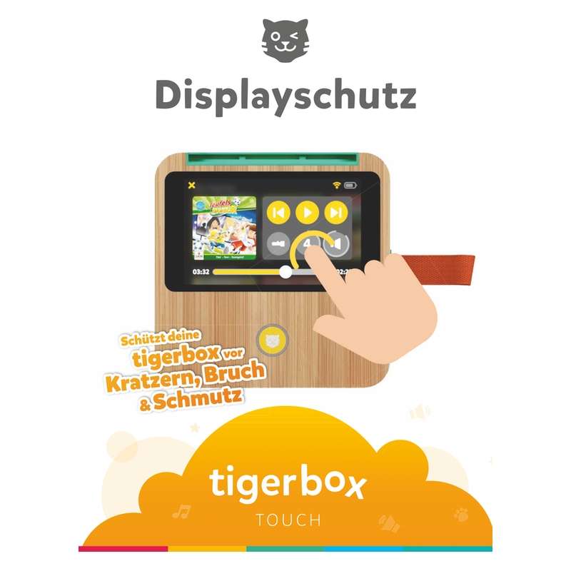 Displayschutz für tigerbox TOUCH