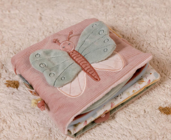 Little Dutch Stoffbuch mit Aktivitäten Flowers & Butterflies