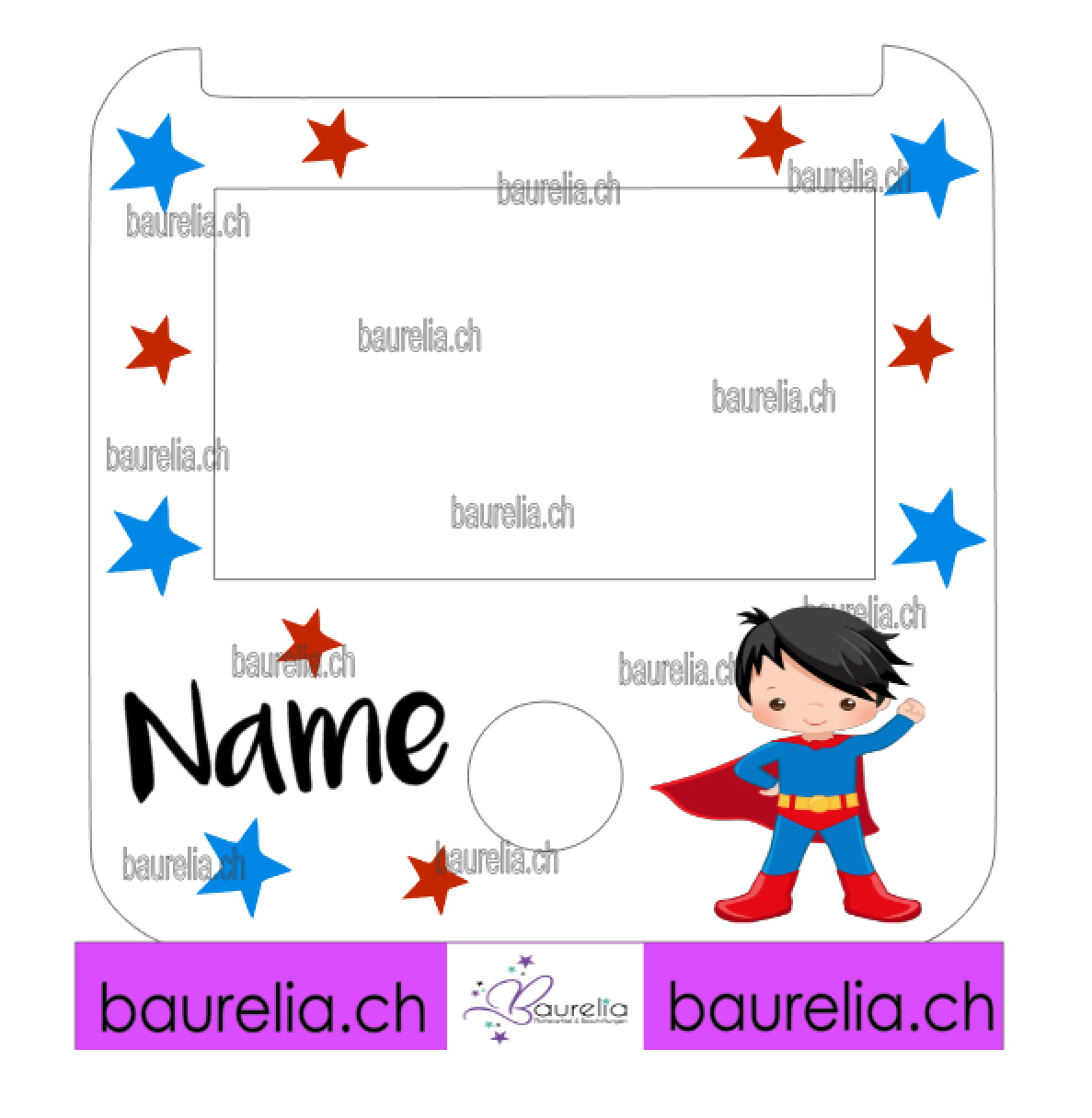 Schutzfolie Tigerbox Superheld 1