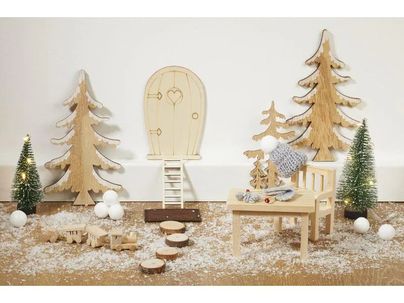 Wichtelzubehör Holzscheiben 20mm