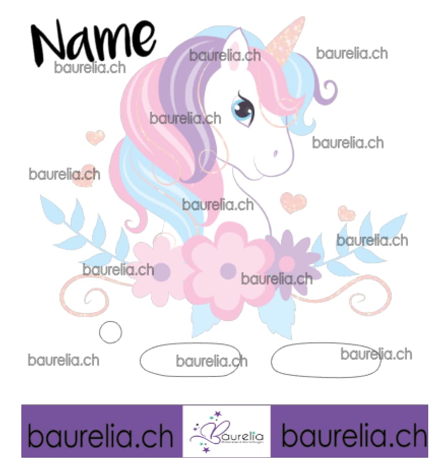 Schutzfolie Toniebox Einhorn 18