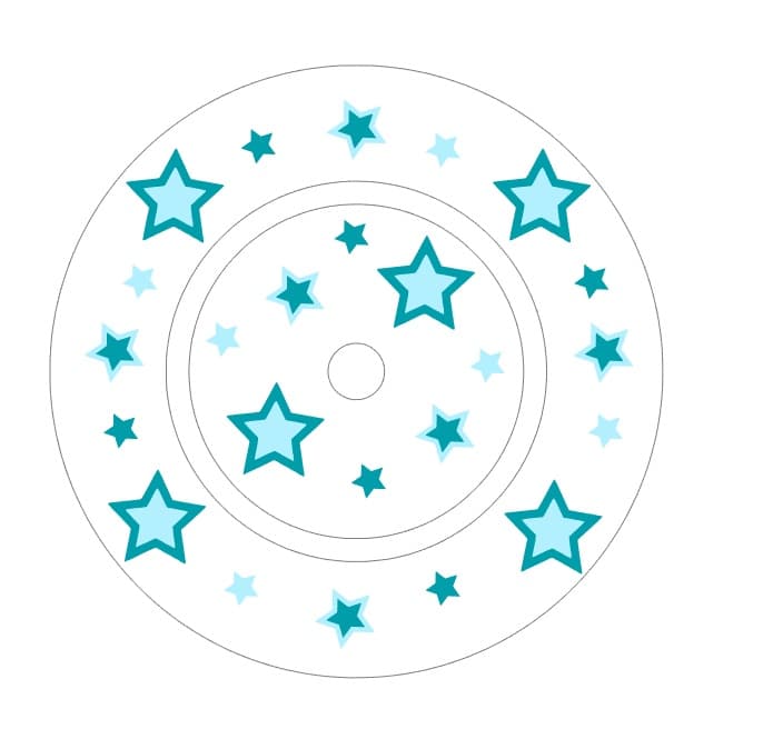 Schutzfolie Toniebox Ladestation Stern 8