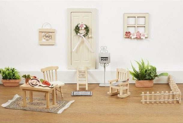 Wichtelzubehör Teppich Beige