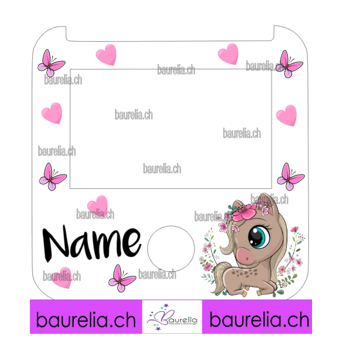 Schutzfolie Tigerbox Pferd 5