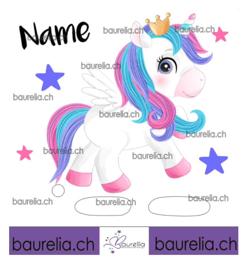 Schutzfolie Toniebox Einhorn 44