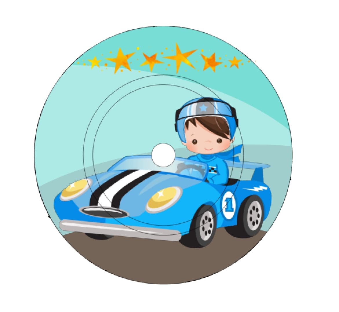 Schutzfolie Toniebox Ladestation Rennfahrer 1