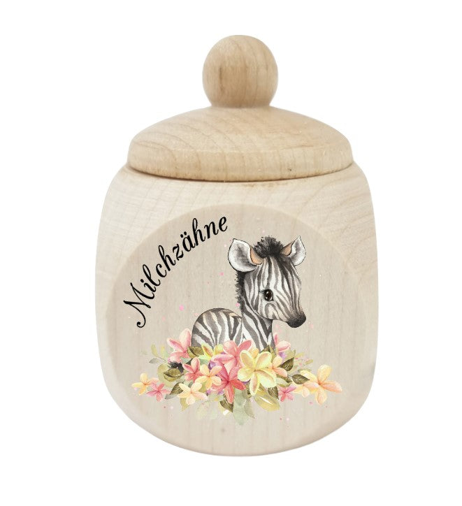Milchzahndose Zebra 2