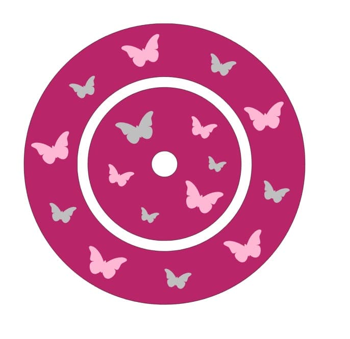 Schutzfolie Toniebox Ladestation Schmetterling 8