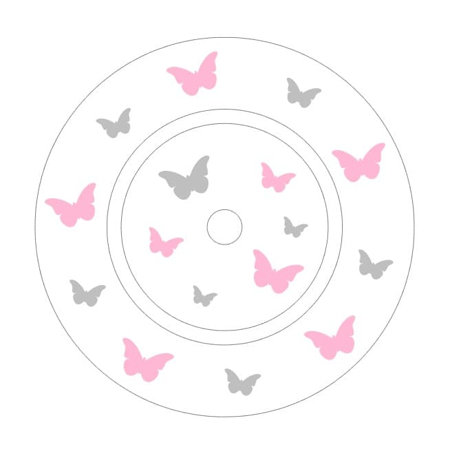 Schutzfolie Toniebox Ladestation Schmetterling 7