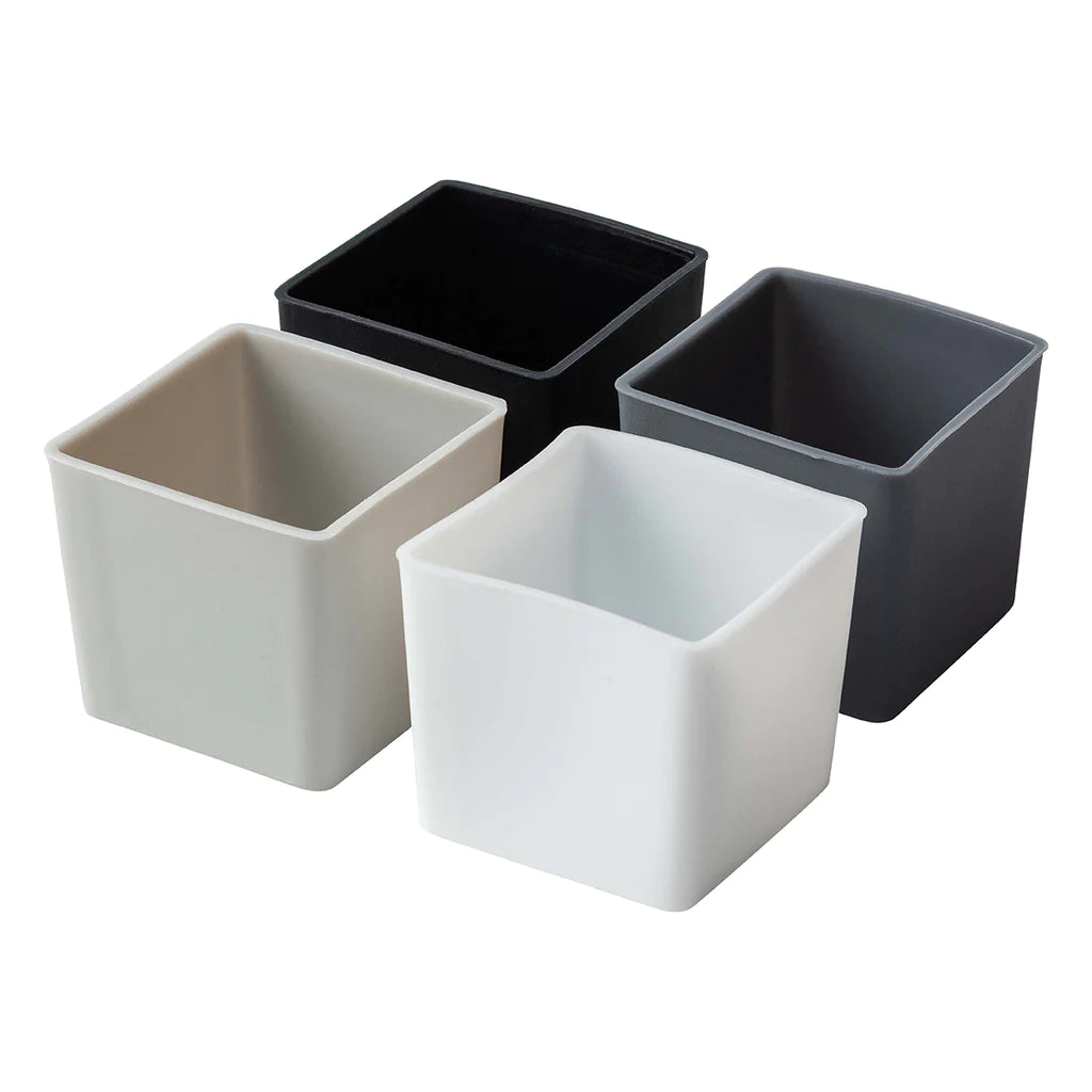 Silikonformen Munchbox 4 Stück Mono