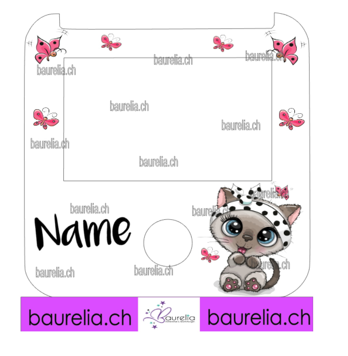 Schutzfolie Tigerbox Katze 1