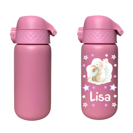 Kinder Thermosflasche Ion8 350ml Rosa