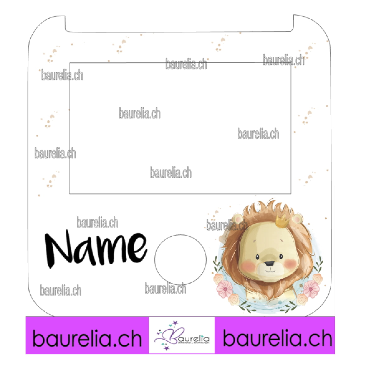 Schutzfolie Tigerbox Löwe 2