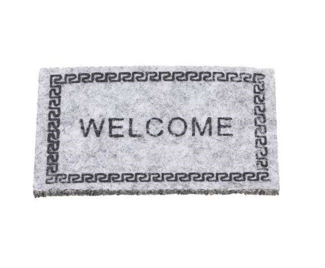 Wichtelzubehör Fussmatte Grau