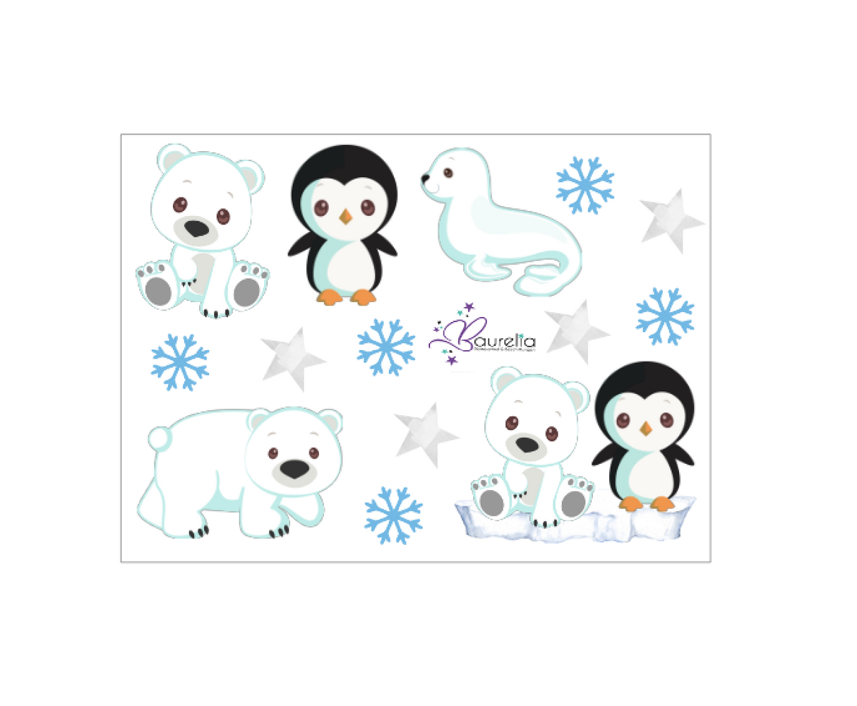 Stickerbogen Winter 1