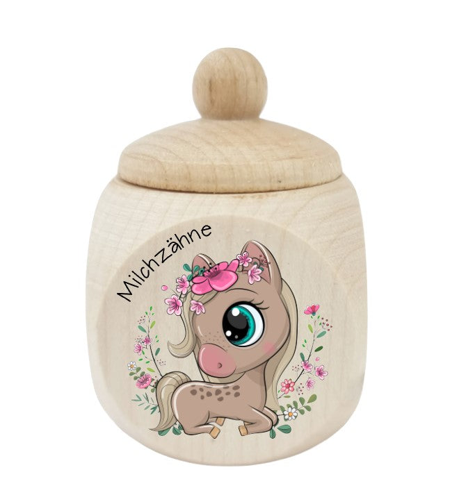 Milchzahndose Pferd 4