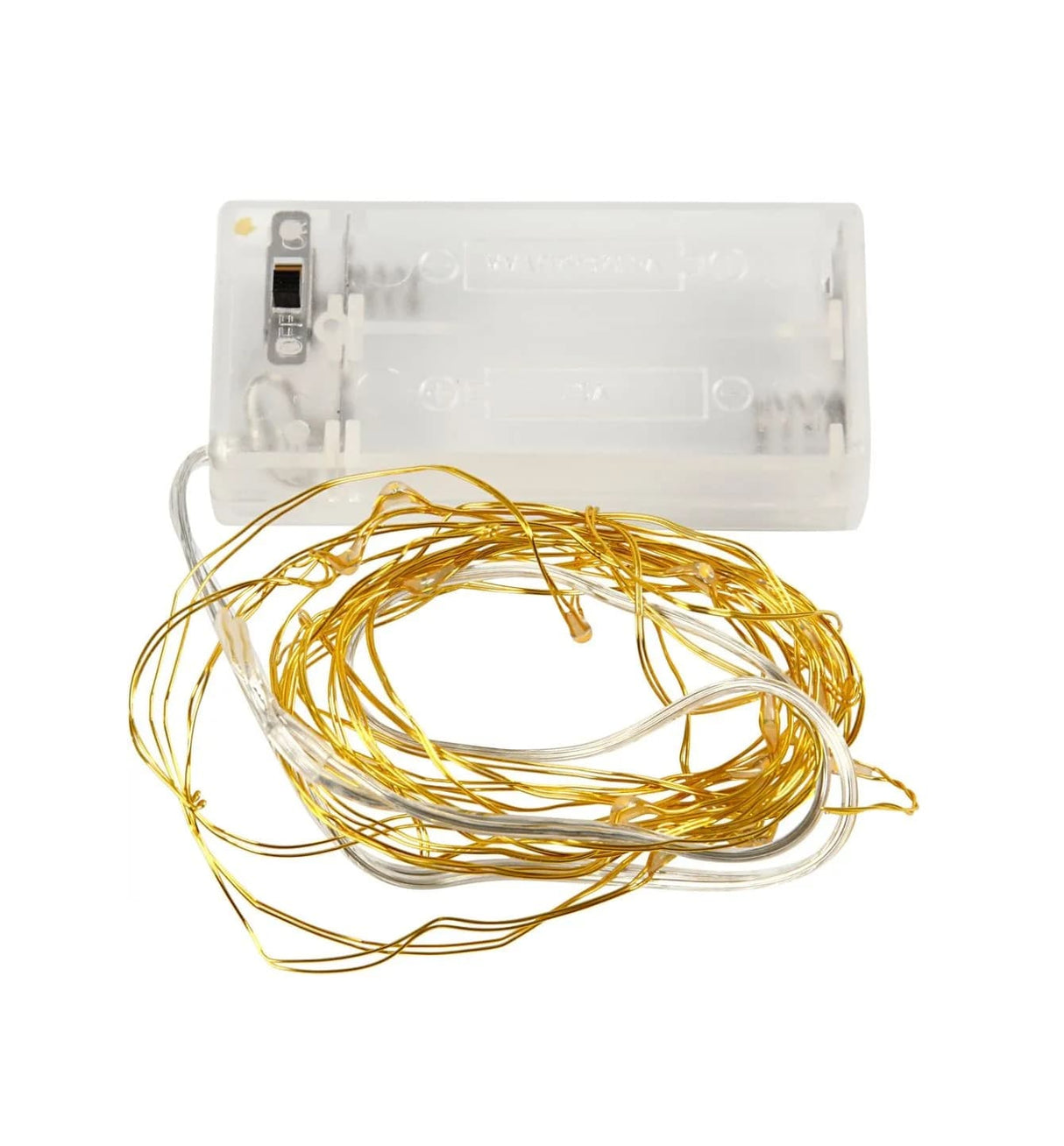 Wichtelzubehör Lichterkette Gold