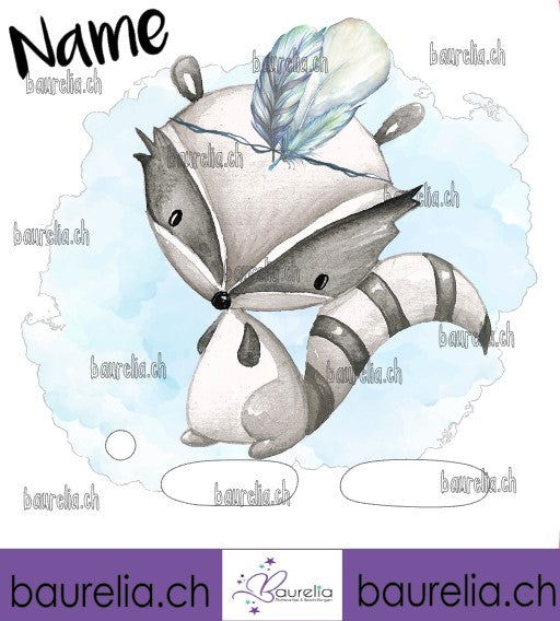 Schutzfolie Toniebox Waschbär 11