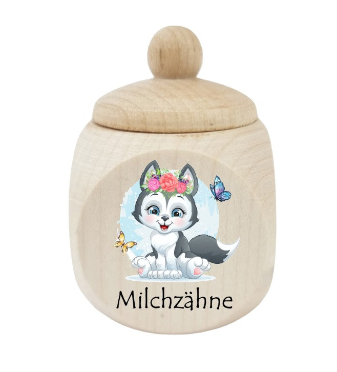 Milchzahndose Wolf 1