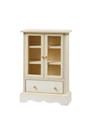 Wichtelzubehör Möbel Holz Vitrine