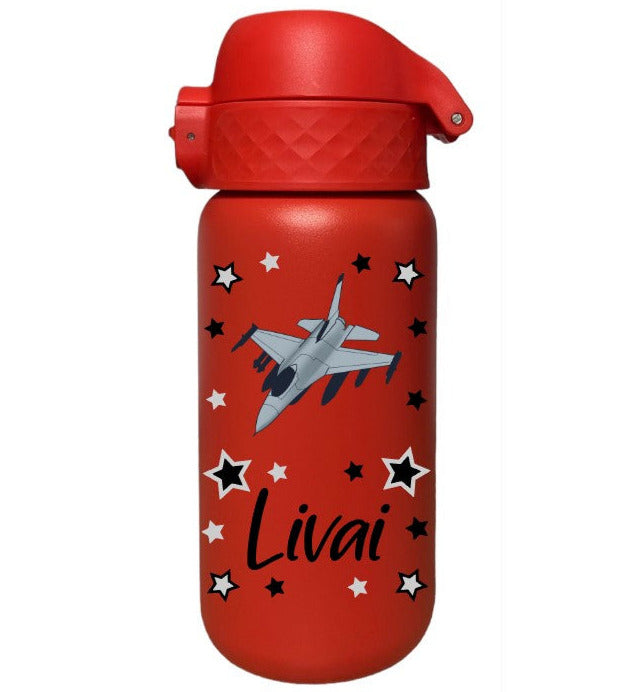 Kinder Thermosflasche Ion8 350ml Rot