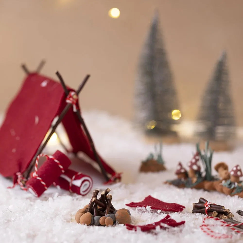 Wichtelzubehör Bastelset Camping