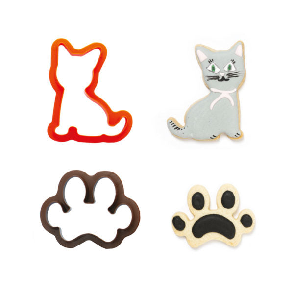 Ausstechformen Set Decora Katze