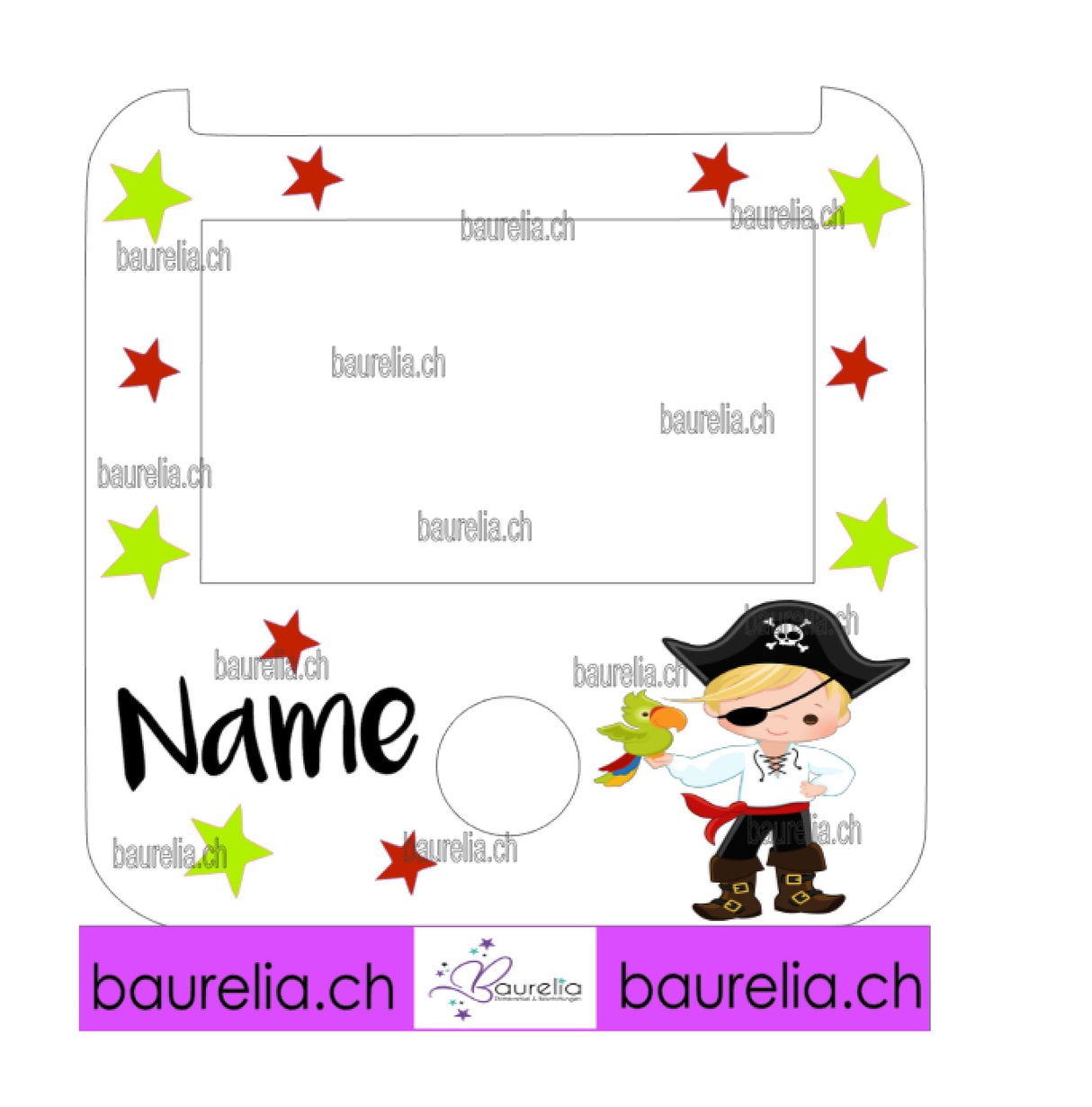 Schutzfolie Tigerbox Pirat 2