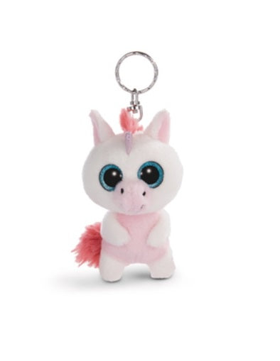 Schlüsselanhänger Plüsch Glubschi Einhorn Milky