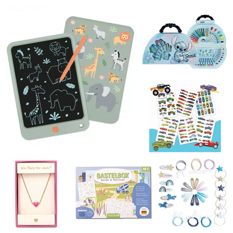 Adventskalenderartikel für Kinder ab 10Fr. – kleine Geschenke und Überraschungen zum Befüllen