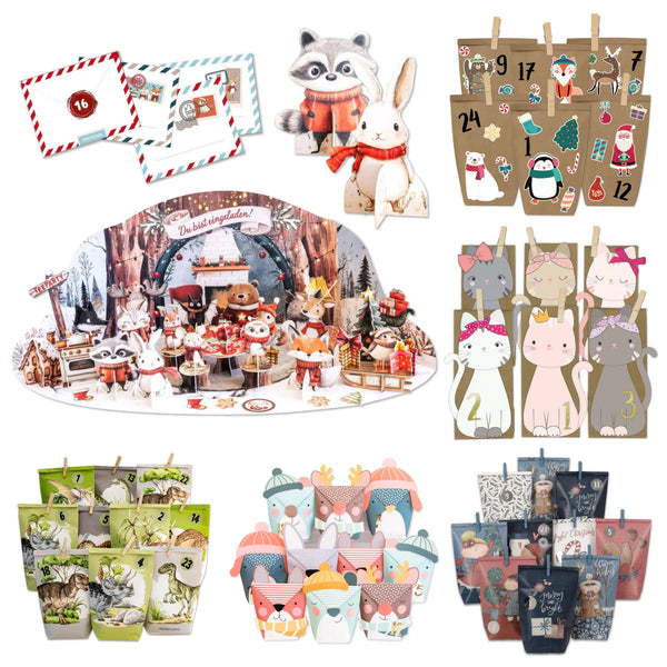 Adventskalender zum befüllen