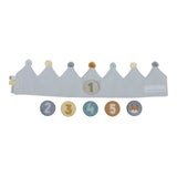 Geburtstagskrone mit Zahlen Little Dutch Blau