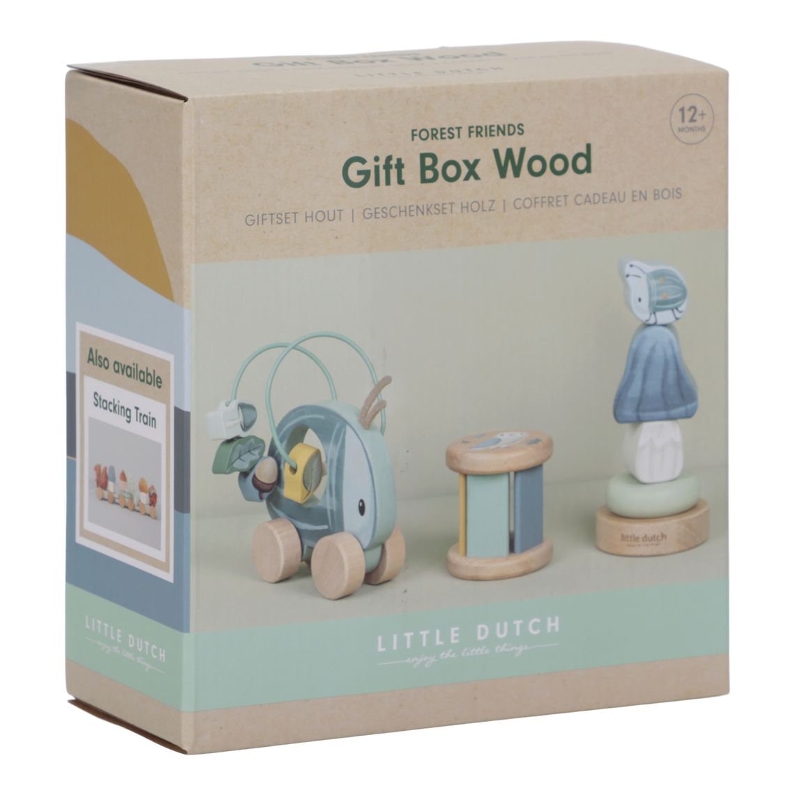 Geschenkbox aus Holz Forest Friends