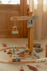 Little Dutch Kranset mit Eisenbahnschiene