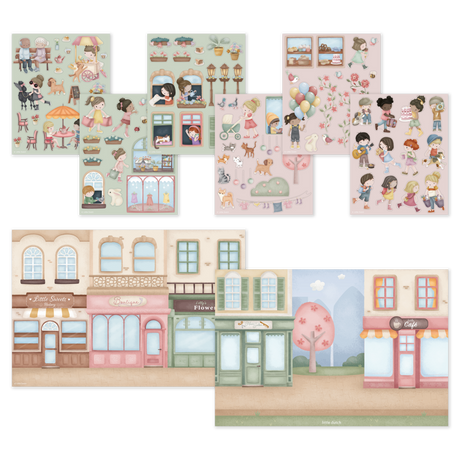 Little Dutch Stickerbuch Rosa