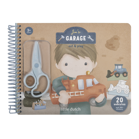 Little Dutch Bastelbuch mit Schere Jim