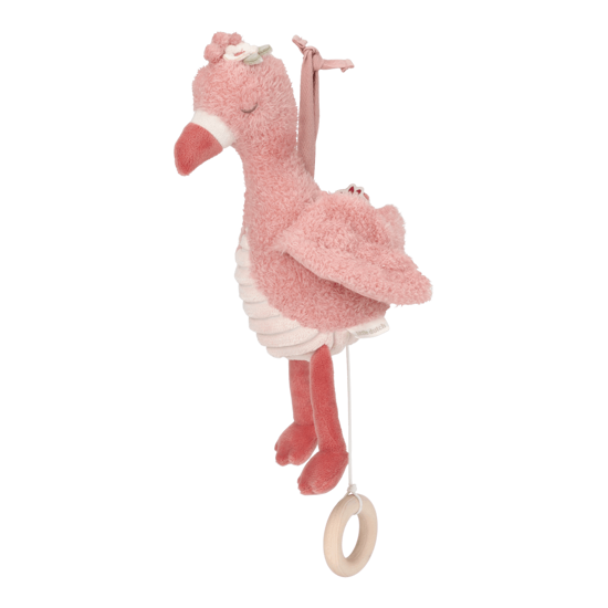 Spieluhr Little Dutch Safari Friends Flamingo