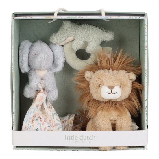 Baby Geschenk Set Little Dutch Safari Friends