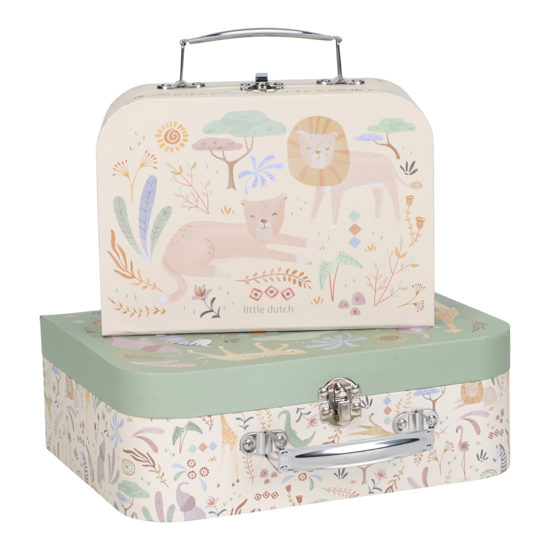 Spielkoffer Set Little Dutch Safari Friends