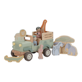 Little Dutch Holz Safari Auto mit Tieren