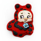 Badekugel handgemacht Marienkäfer