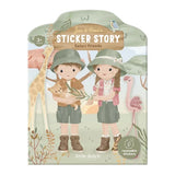 Little Dutch Stickerbuch Safari Friends