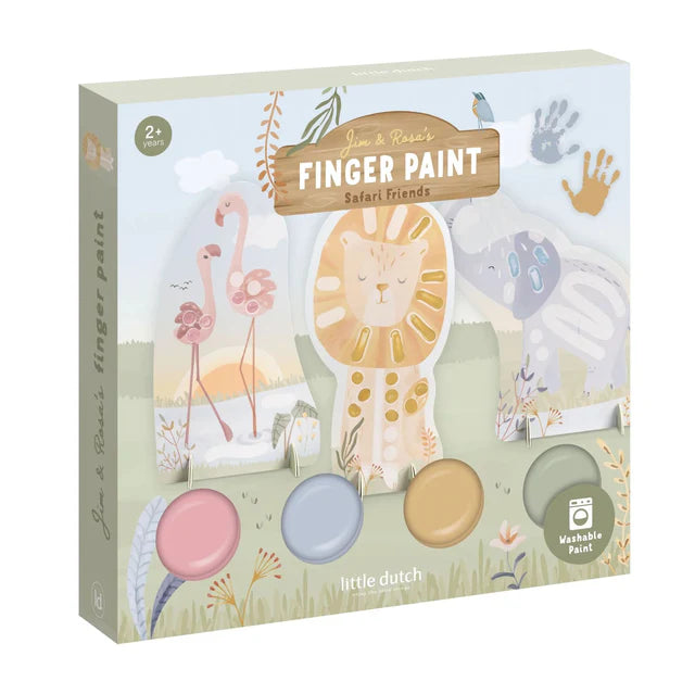 Little Dutch Fingermalset Safari
