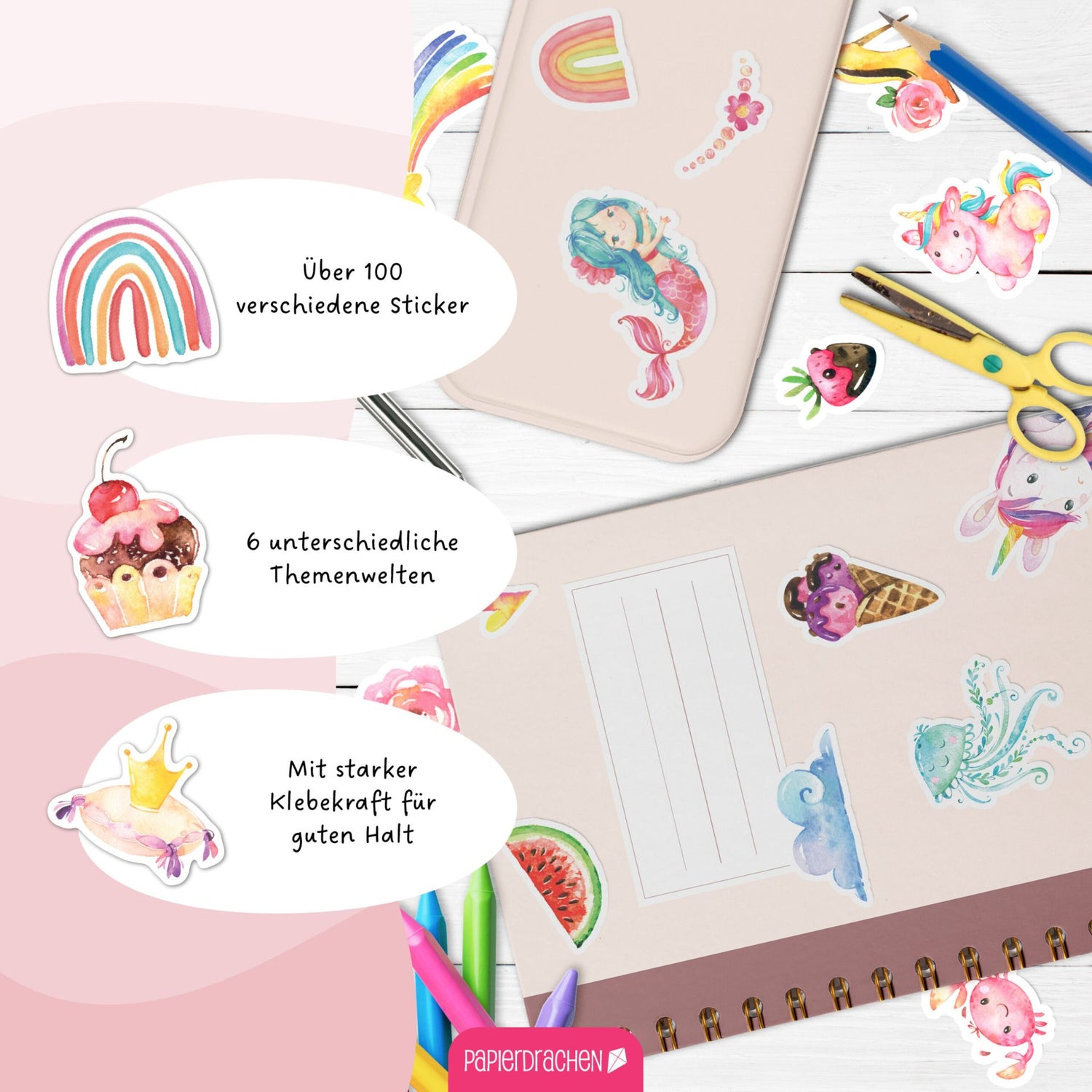 Stickers für Mädchen kaufen – Baurelia GmbH