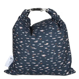 Lunchbag und Brotbeutel Colibri Muster Dunkelblau