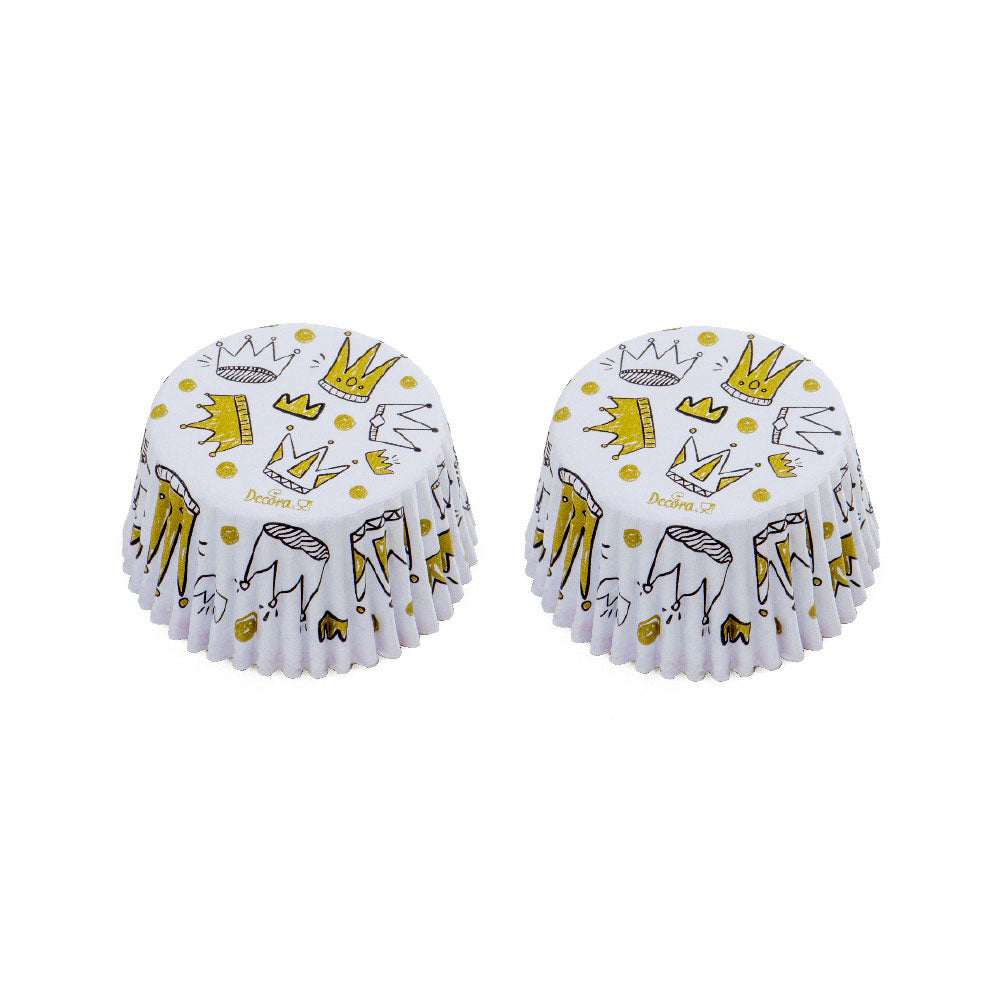 Muffinförmchen Decora Krone