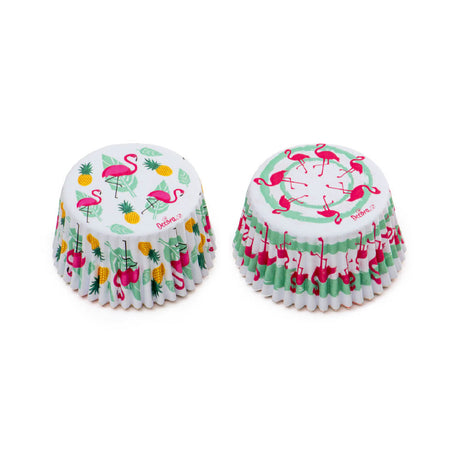 Muffinförmchen Decora Flamingo