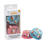 Muffinförmchen Decora Einhorn Bunt