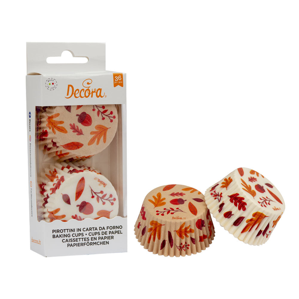 Muffinförmchen Decora Herbst